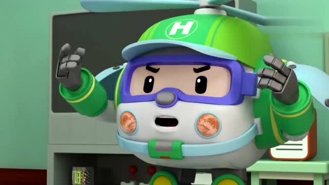 变形警车珀利:斯库比开车进了沼泽,真心不怕死啊