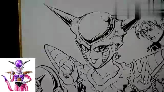 日本漫画家把《七龙珠》角色弗利萨画成了萌妹子!画面有点辣眼睛