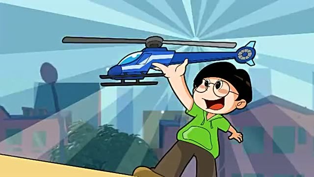 小明准备参加航模比赛的飞机真酷