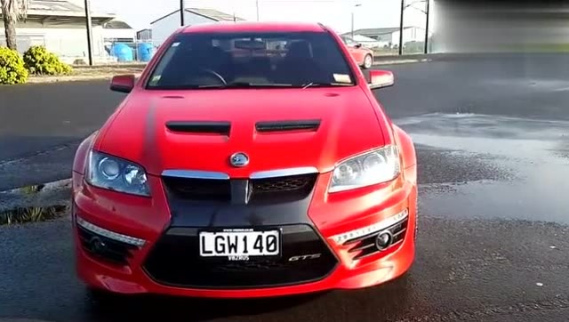 一副改装车模样,实拍霍顿commodorehsv gts