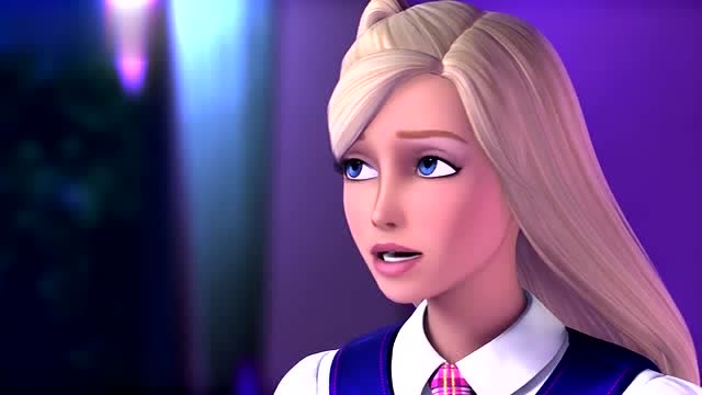 芭比之公主学院:德莱西其实蛮厉害的,这样的姿势都可以驾驭