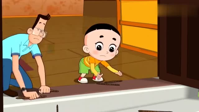 毛蓉蓉在网上买了包蚯蚓,结果快递员送错快递送到了大头儿子家里