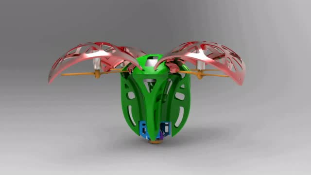 瓢虫仿生飞行器