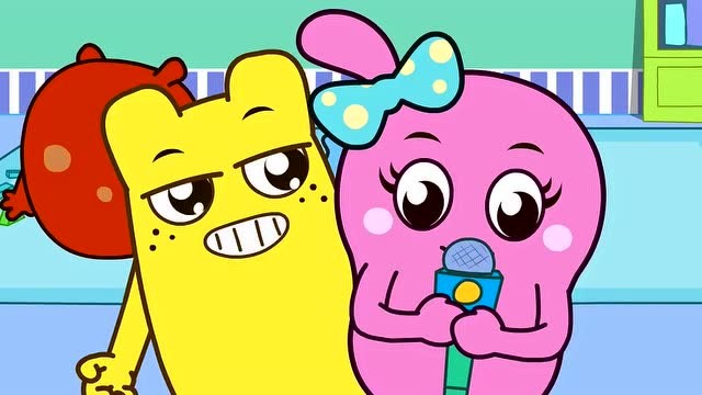 咕力咕力:粉咕力想和新闻里播音员姐姐一样,黄咕力觉得不难