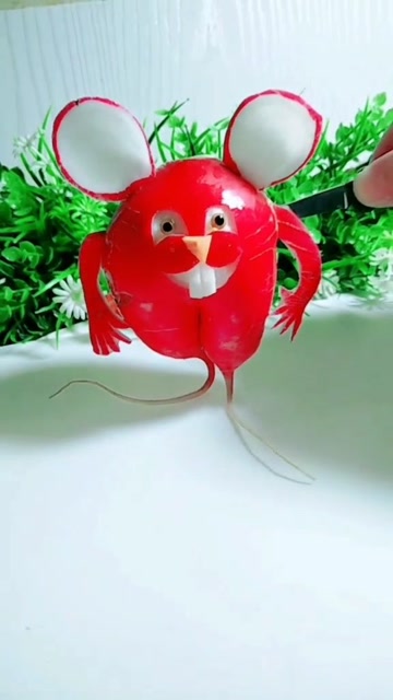 萝卜做搞怪动物,大家觉得像什么动物呢