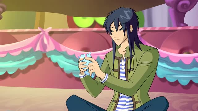 《魔法俏佳人》狼和粉红猫吵架