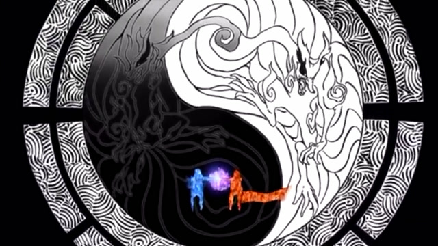 火影佩恩篇:鸣人和母亲玖辛奈的九尾查克拉融合,阴阳之力突破封印