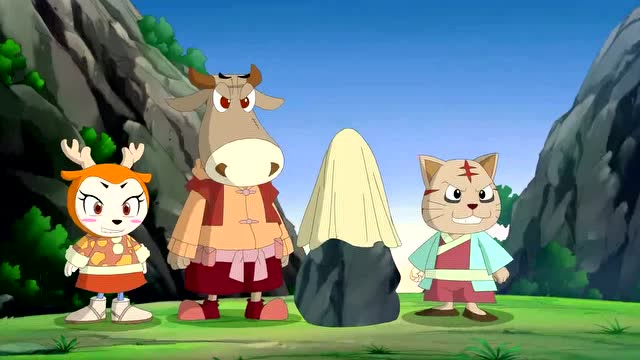 笑林功夫:原来是叮当派的人偷走了博士的图纸!