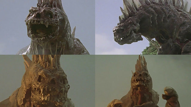 怪兽复活变僵尸,全身溃烂恶臭熏天,奥特曼拒绝肉搏直接光线!