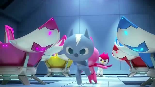 迷你特工队集合啦!司令官在向大家介绍情况呢