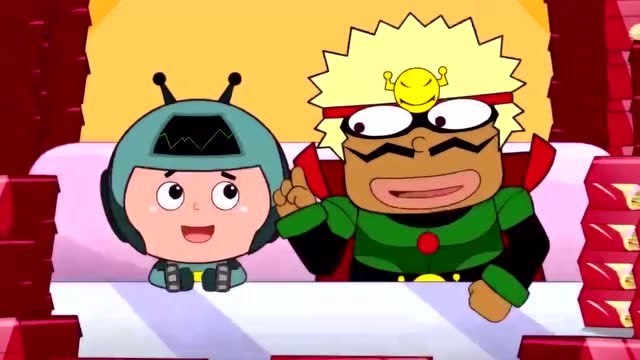 开心超人发现找不到助学金给多心星球,星星球就会有麻烦了