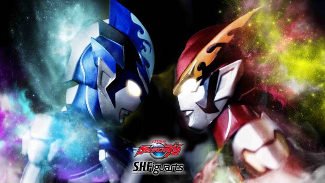 水火两重天的奥特曼兄弟!shf 罗索布鲁 罗布奥特曼 玩家角度