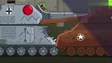 《坦克世界》动画：P-1000巨鼠霸气来袭,刚上场就秒掉对手首领！