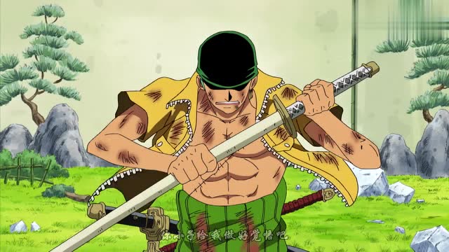 罗罗诺亚索隆 染血修罗,锋芒毕露,最耀眼的那刻星!