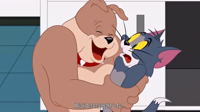 《新猫和老鼠》小宝宝饿了一直哭,汤姆和狗狗却不知道!