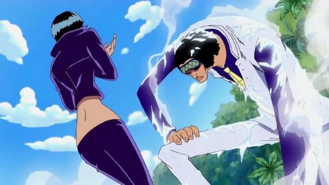 罗宾喝多了吧!青雉招架不住了,关键时刻幸好有他!