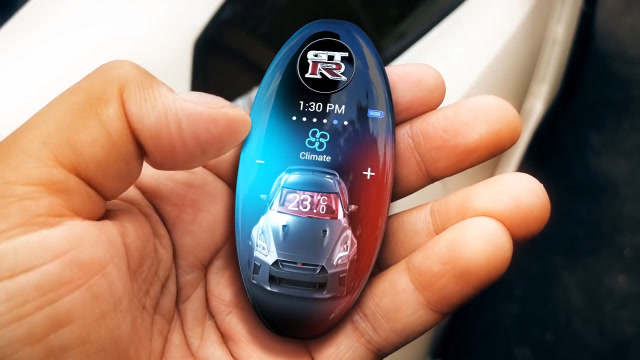 号称战神的日产gtr,见到车钥匙的那一刻,才知道这车牛在哪!