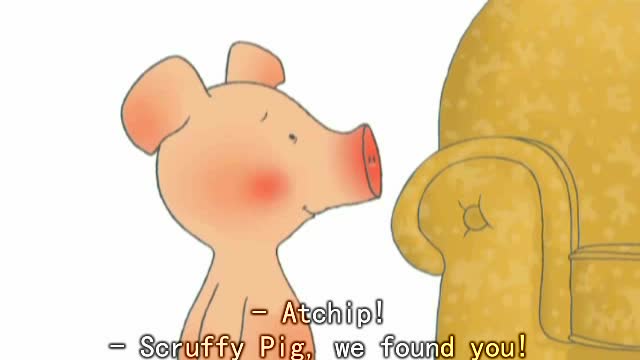 wibbly pig 25 sneezes