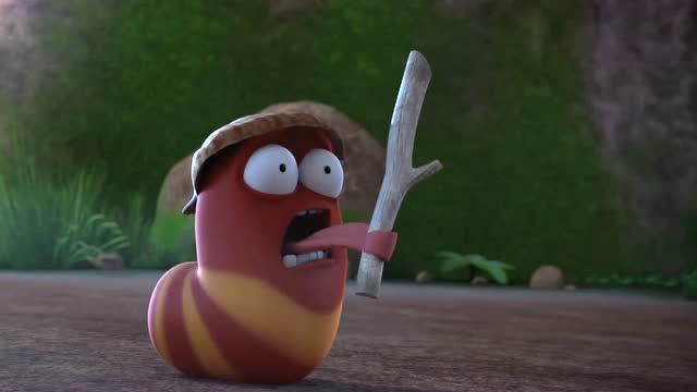 爆笑虫子第四季:臭屁虫来到了人类的洞穴,还找到了大美女的照片!