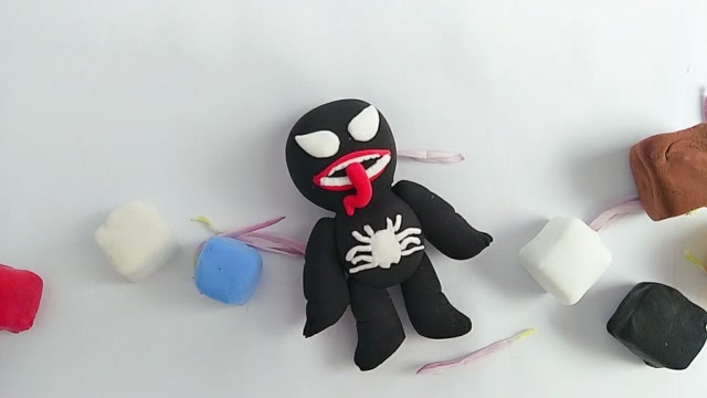 小歪的粘土小课堂致命守护者毒液其实也是蛮可爱的嘛