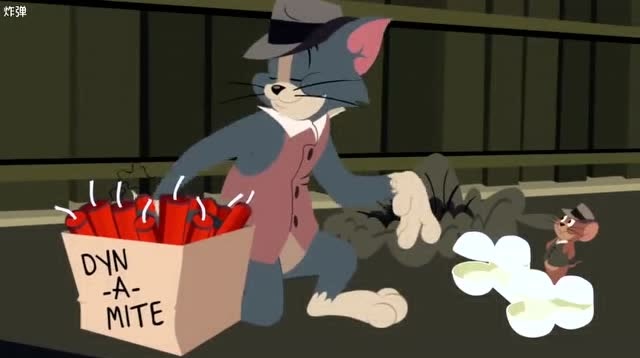猫和老鼠:聪明的侦探发现是地鼠干的事