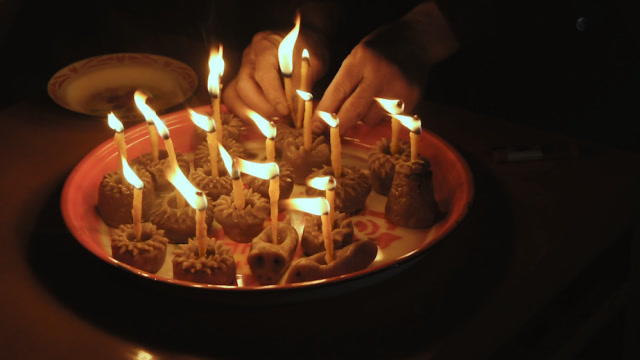 元宵点灯盏——我们不吃元宵,我们吃灯盏