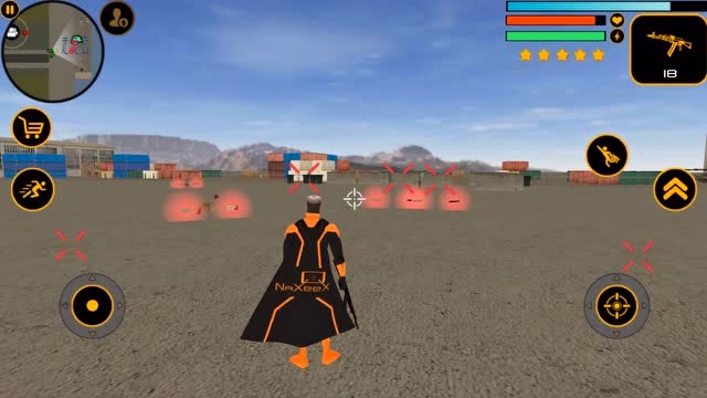 飞天超能英雄:接到任务,一把步枪打败10个坏蛋,获得一万经验