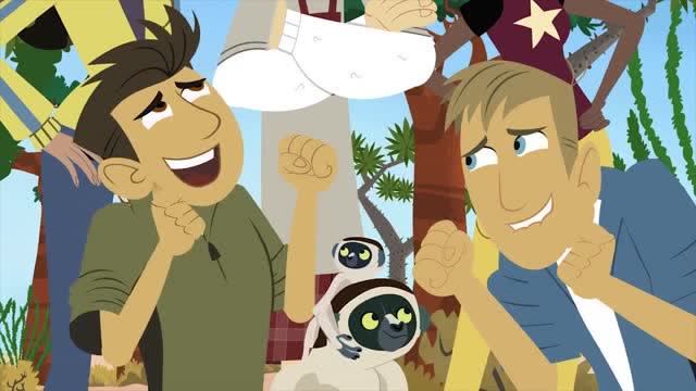 新动物兄弟:发现了一只好像巨狐猴的动物,马丁和克里斯很兴奋