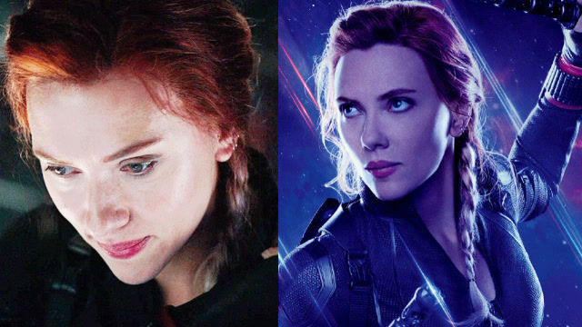 《复联4》戏说黑寡妇百变发型,寡姐难得一见红色麻花辫清纯动人!