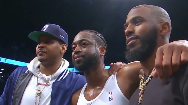 香蕉船兄弟再聚首!韦德含泪告别nba,这一幕操作让球迷心酸