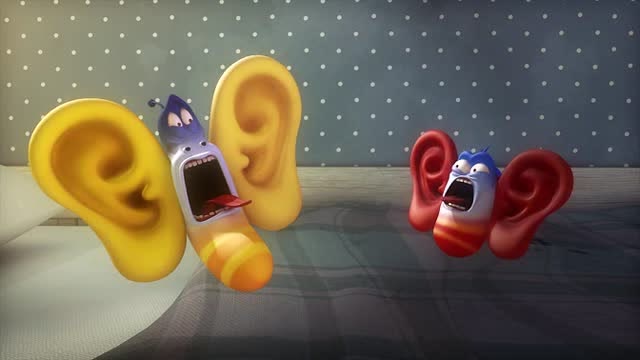 小黄小红以为自己变成蝴蝶了,没想到是耳朵变大了,哈哈哈