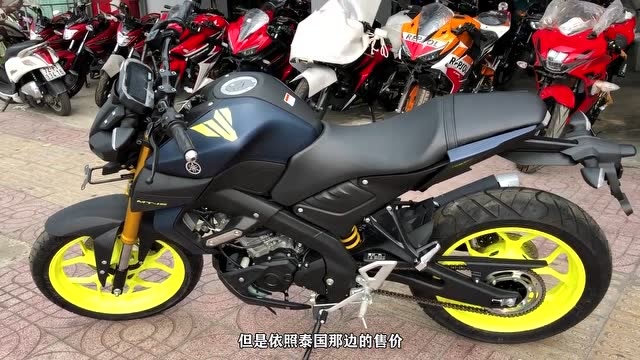 终于等到雅马哈mt15,造型张扬动力强劲,2万左右你会选它么?