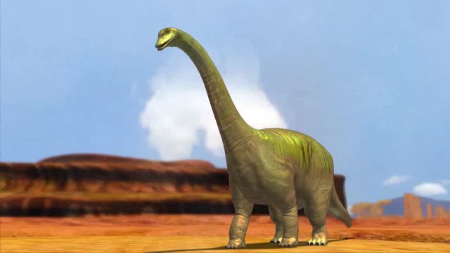 恐龙战争:万布龙vs霸王龙,体型不能决定一切