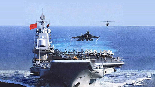 捷报频传!舷号18航母曝光,排水量8万吨,配备电磁弹射技术