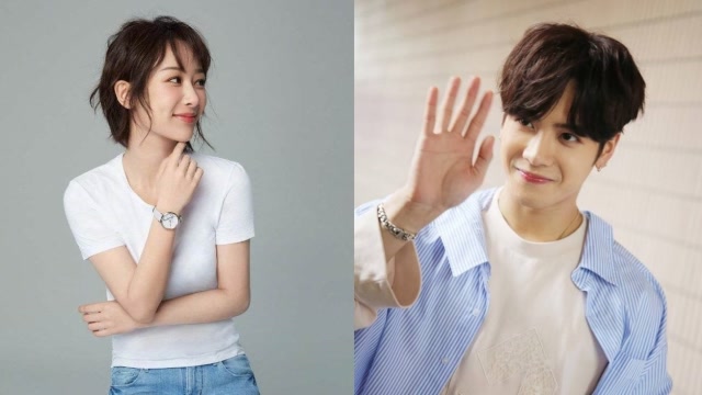 追星成功!王嘉尔遇女神杨紫,秒变迷弟脸红害羞太可爱