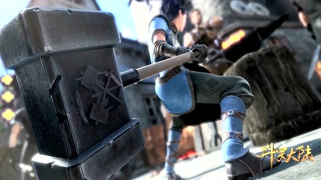 斗罗大陆:昊天斗罗教导唐三打铁,乱披风锤法直接打成铁