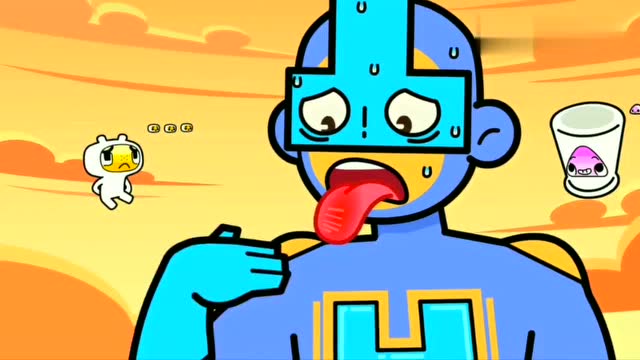 可恶的毒舌大王住在凹凸曼嘴巴里不出来,迷你萌用辣椒粉辣她出来