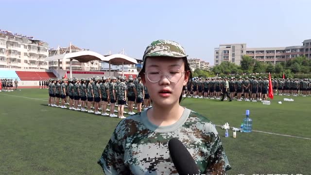 上饶县二中军事夏令营合集