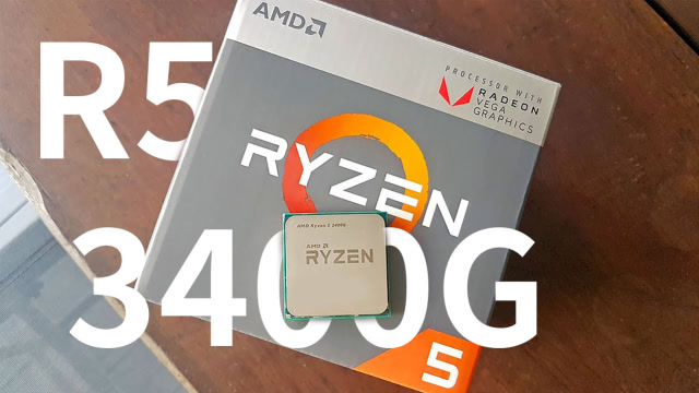 amd r5 3400g终于上架:1199元买显卡送处理器?