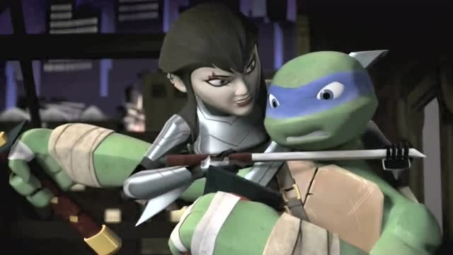 忍者神龟里奥与心是不打不相识越打越投机都是在找乐子