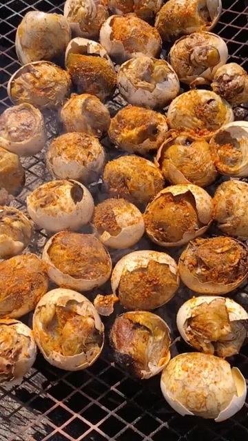 烤毛鸡蛋你敢吃吗