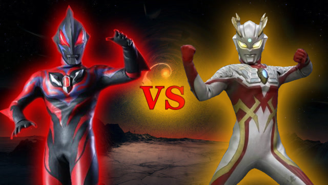 赛罗奥特曼强壮日冕型vs黑暗捷德!奥特曼格斗进化0修改皮肤!