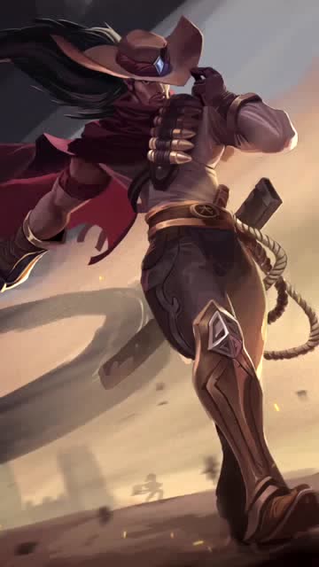 超高清动态壁纸制作西部牛仔亚索最近有点喜欢整皮肤