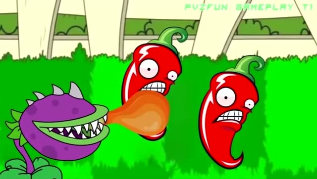 植物大战僵尸:好厉害的红辣椒