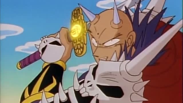 九龙珠:鬼丸猛使用雷神珠的力量对付铁剑,打得他毫无还手之力