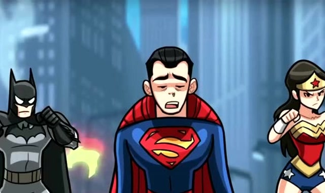 超人第一次生病,战斗力直线下降,被反派暴打了一顿