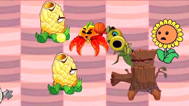 植物大战僵尸:菠萝投手来助阵,植物们士气高涨