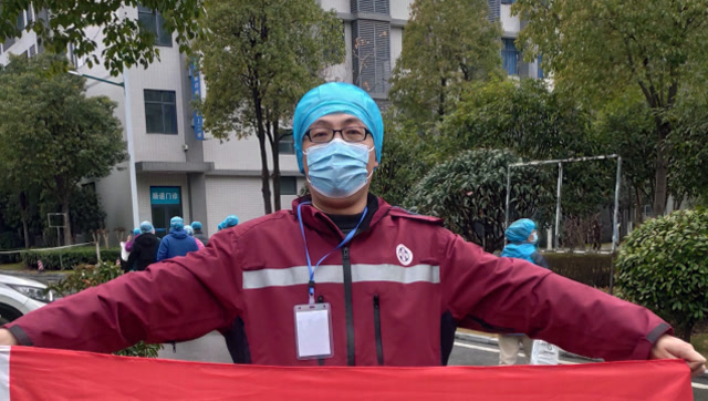在湖北抗疫的日子:吴红卫