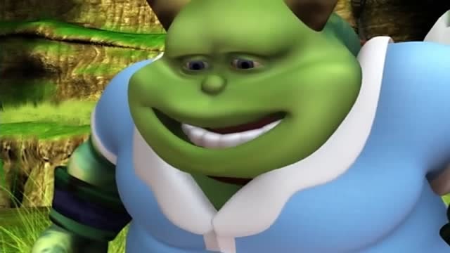 百变猪猪侠:大傻怪很有骨气的说:我也想吃芝士汉堡包!