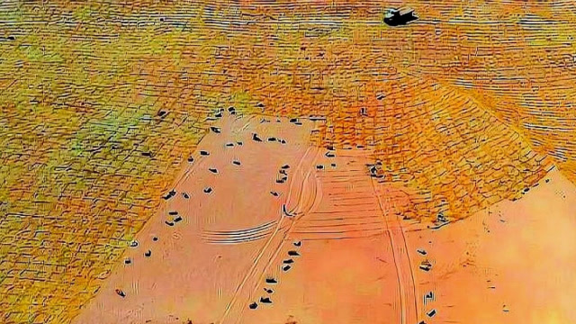 蚂蚁森林现状卫星图图片